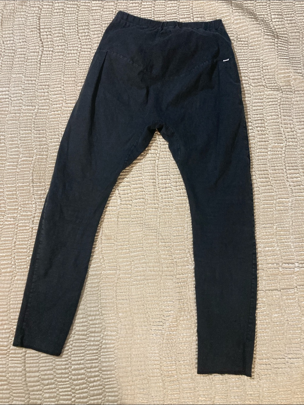 Seed harem pants. Black, size medium. Unisex. - Picture 8 of 12